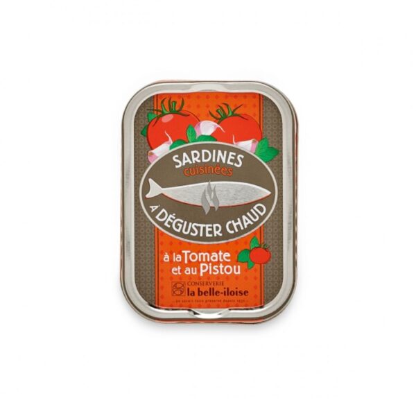 Sardinen mit Tomaten und Pistou zum Braten – 115g