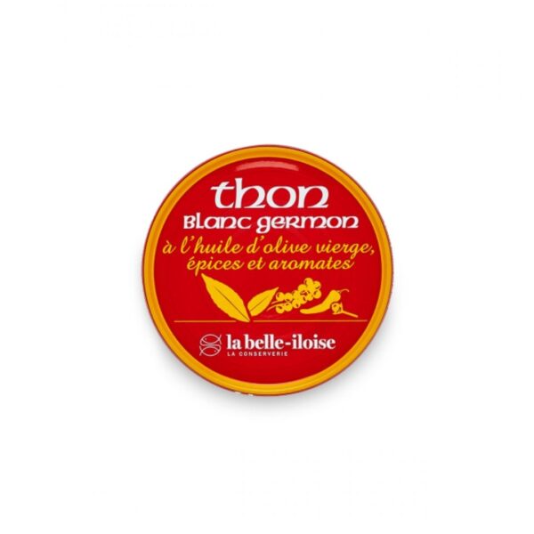 Weißer Thunfisch Germon mit Gewürzen und Aromen – 160g