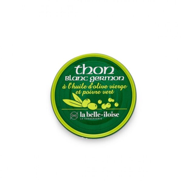 Weißer Thunfisch Germon mit Olivenöl und Pfeffer – 160g
