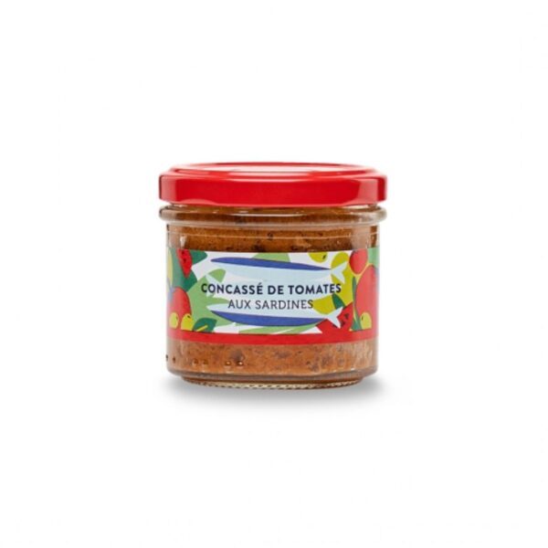 Tomaten-Concassé mit Sardinen – 105g