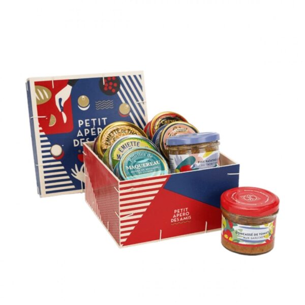 Geschenkset "Petit Apéro des amis" – 7 Rezepte in der Kartonbox