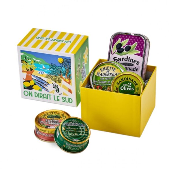 Geschenkset "On dirait le sud" – 5 Rezepte in der Kartonbox