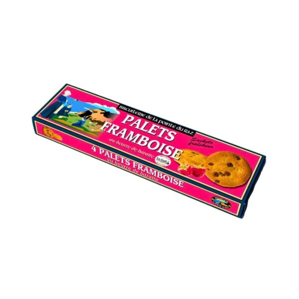 Palets Bretons mit Himbeere – 80g