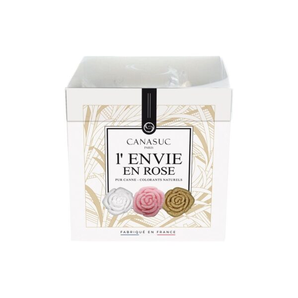 Geschenkkarton L’Envie en Rose – 180g (Zuckerstk. einzeln verpackt)