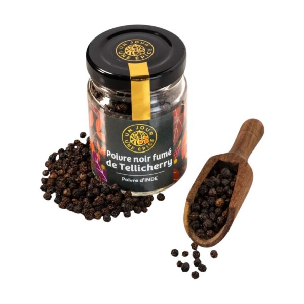 Geräucherter schwarzer Tellicherry-Pfeffer – 46g