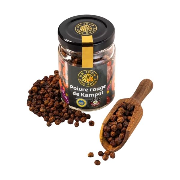 Roter Kampot-Pfeffer IGP – 50g