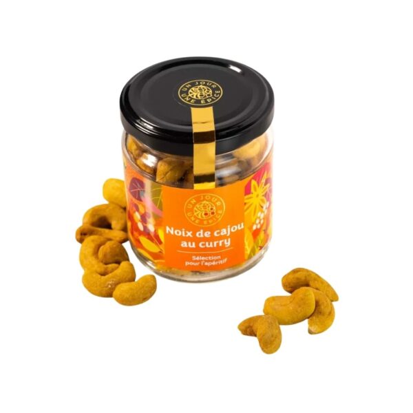 Geröstete Cashewnüsse mit Curry – 90g