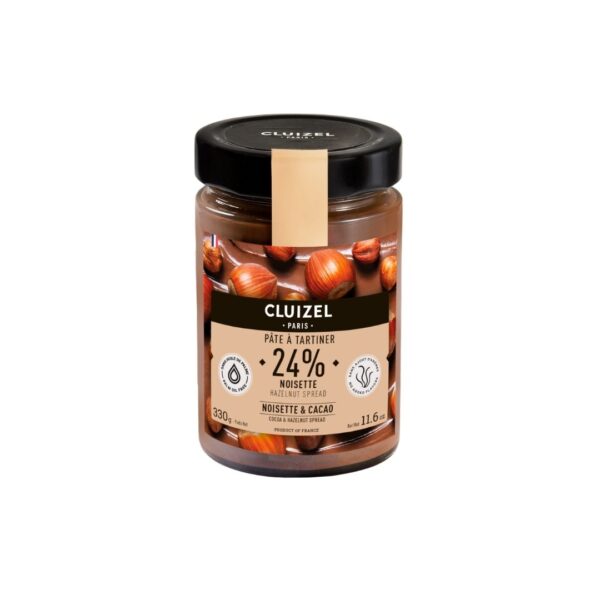 Pâte à tartiner Noisettes 24 % – 330g