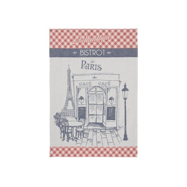 Geschirrtuch "Bistrot de Paris " – 100% Baumwolle