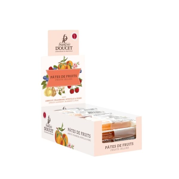 Aufsteller mit 32 Pâte de fruits – 960g