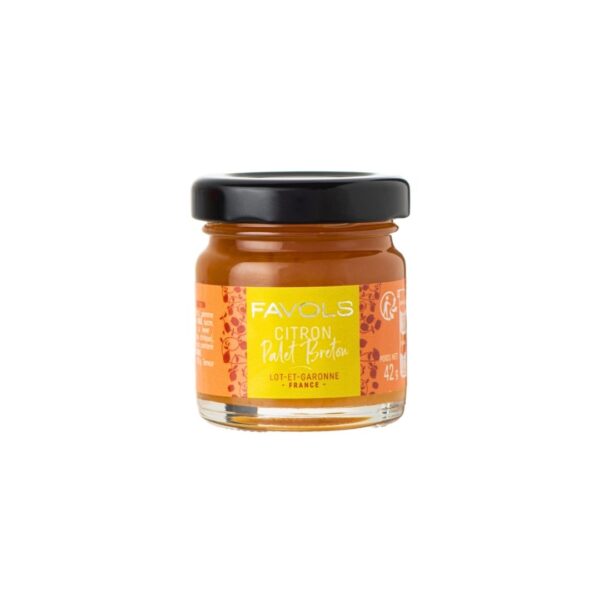 Marmelade Zitrone/ Palets bretons – 42g