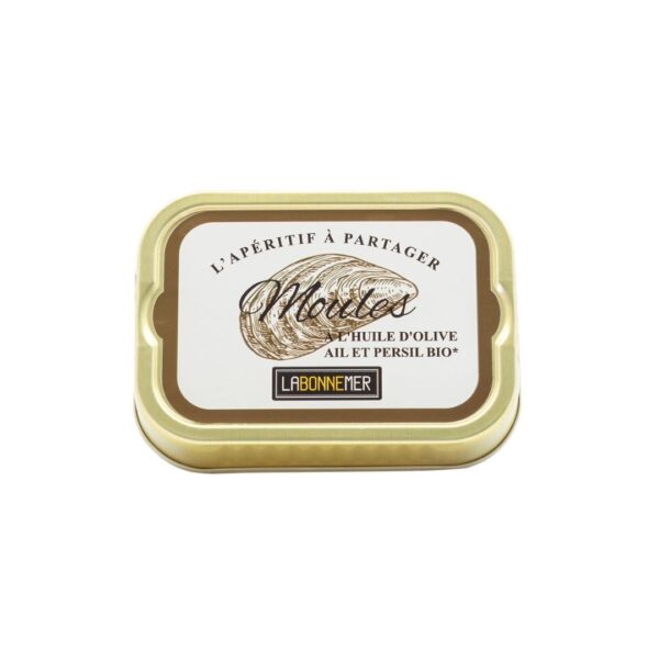 Muscheln in extra nativem BIO-Olivenöl – 100g