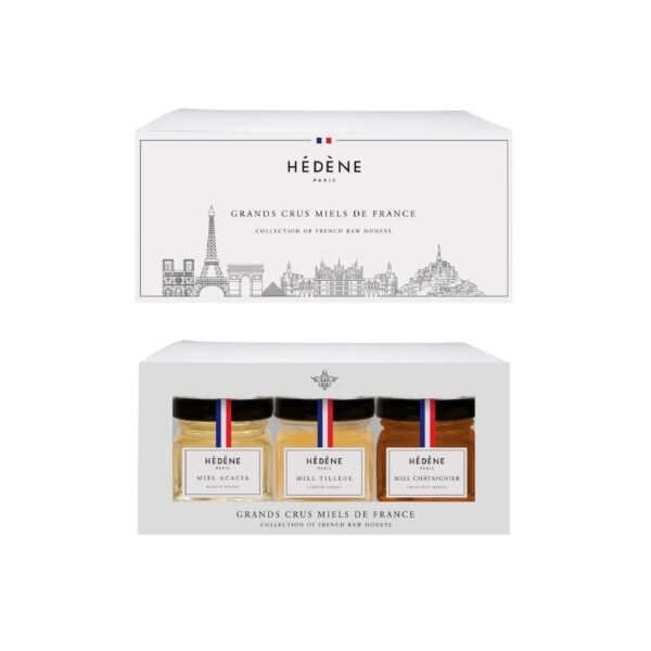 Geschenkset „Grand Crus Miels de France“ – 3x40g