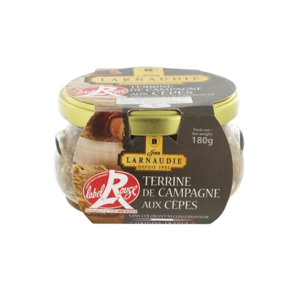 Landterrine mit Steinpilzen – 180g