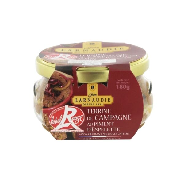Landterrine mit Piment d'Espelette – 180g