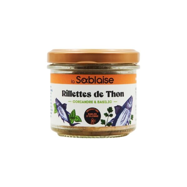 Thunfischrillette mit Koriander und Basilikum – 90g