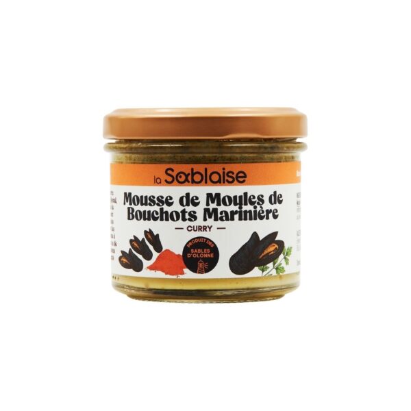 Mousse aus Muscheln verfeinert mit Curry – 90g