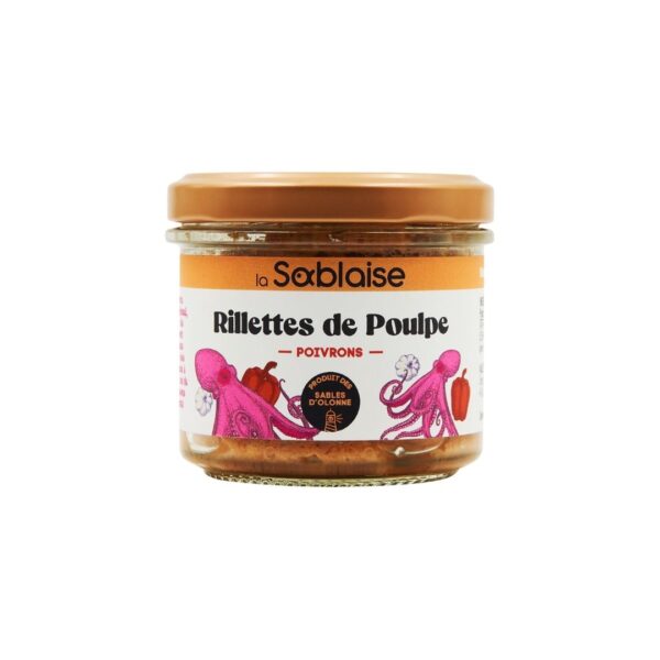 Tintenfischrillette mit Paprika – 90g