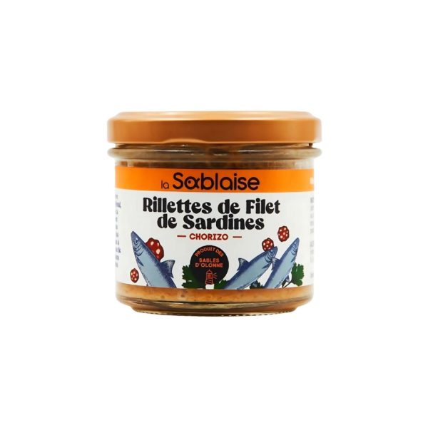 Rillette aus Sardinenfilets mit Chorizo – 90g