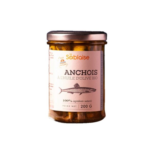 Anchovis in BIO-Olivenöl – 200g