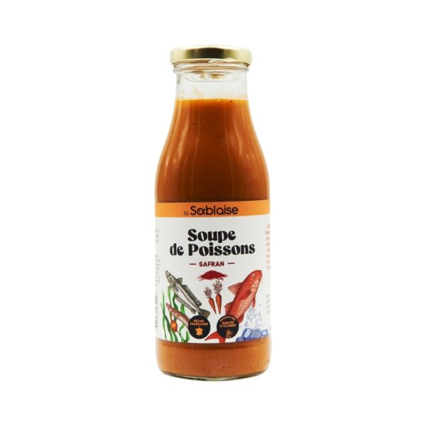 Fischsuppe mit Safran – 500g