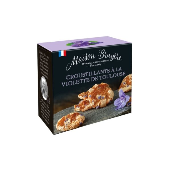 Le Fondant Croustillant à la violette – 50g