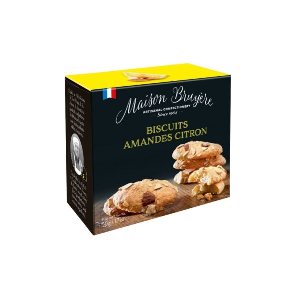 Biscuits Amandes Citron – 50g