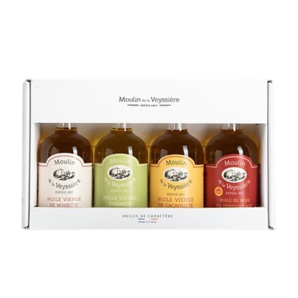 Geschenkset mit 4 Ölen – 4x10cl