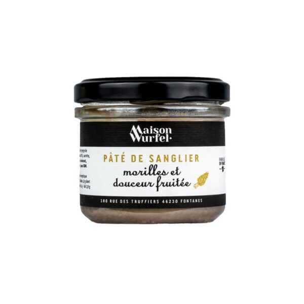 Wildschweinpastete, Morcheln und Früchten – 95g