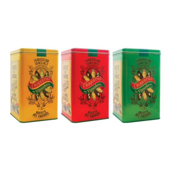 Kekse "Croquettes de Vinsobres" – Metalldose 360g
