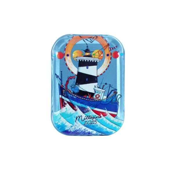 Jahrgangssardinen 2023 - Ramine - Leuchtturm Schwarz-Weiß – 115g