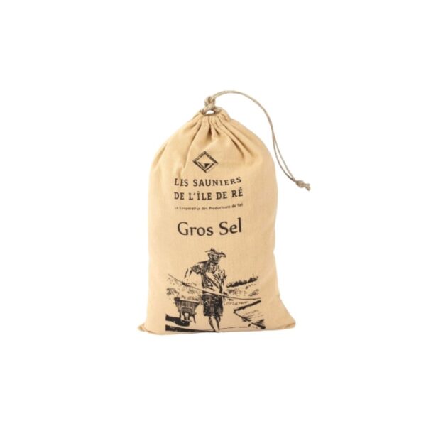 Gros Sel (Grobes Meersalz) – Stoffbeutel 750g