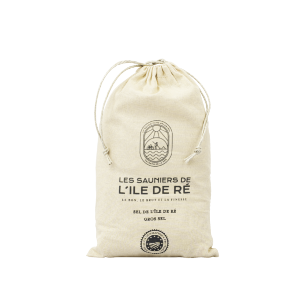 Gros Sel (Grobes Meersalz) – Stoffbeutel 750g