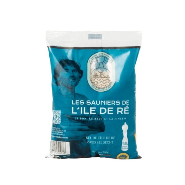 Getrocknetes grobkörniges Meersalz (speziell für die Mühle) – Beutel 500g