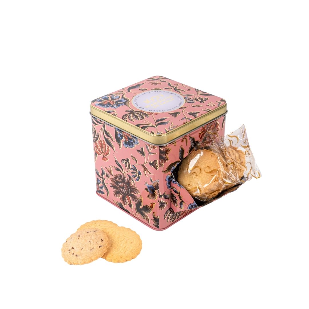 Süßes Sablés – Mini-Spenderbox aus Metall „Renaissance“ 200g 1 SAB2P58