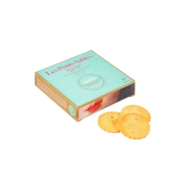 Süße Sablés mit Karamellstückchen und gesalzener Butter – Etui 100g