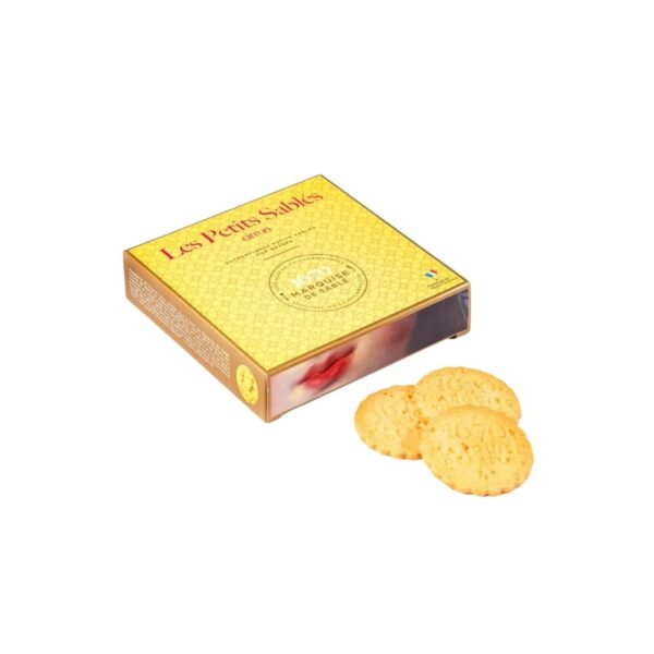 Süße Sablés mit Zitronenstückchen – Etui 100g