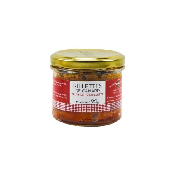 Entenrillette mit Piment d'Espelette – Glas 90g
