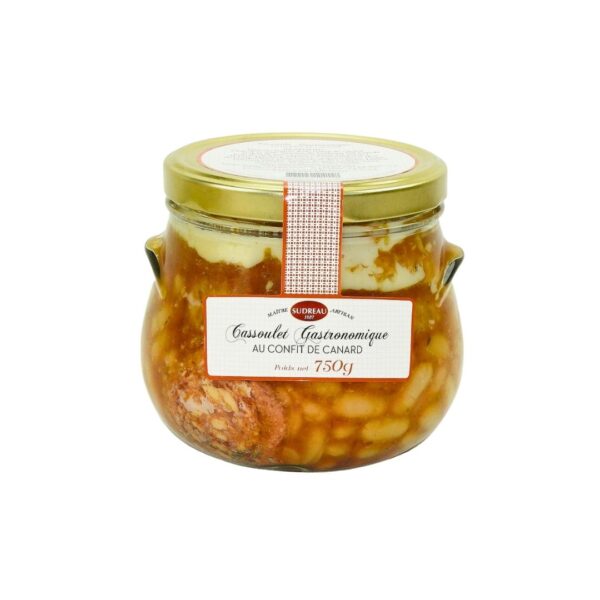 Cassoulet Gastronomique au Confit de Canard – Glas 750g