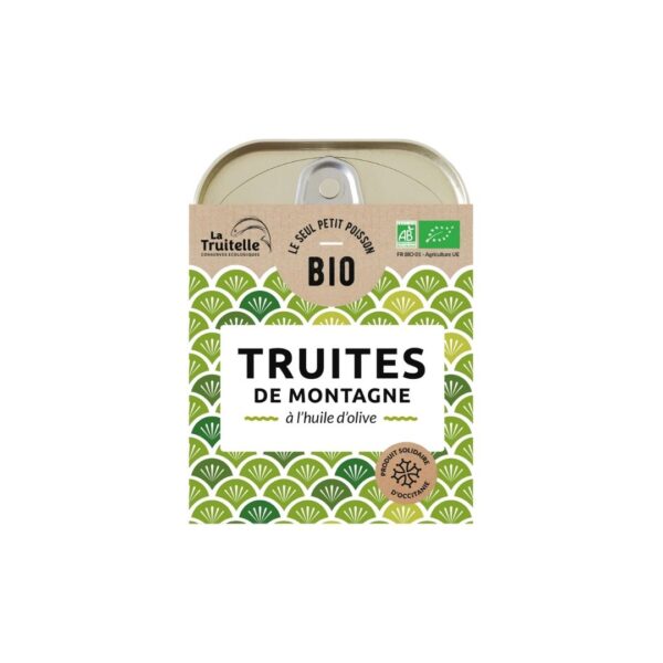 BIO-Bergforellen in Olivenöl – 100g
