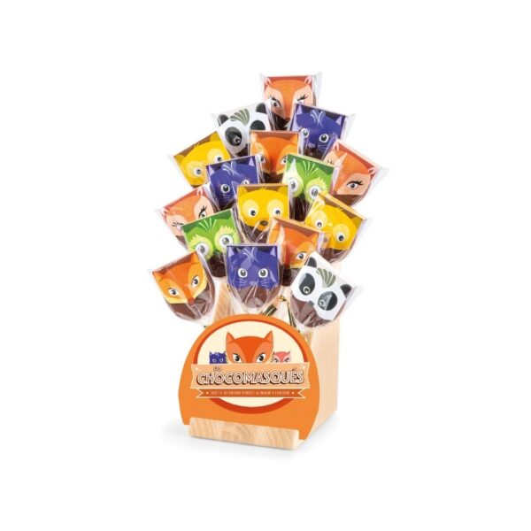 Sucettes Chocomasqués