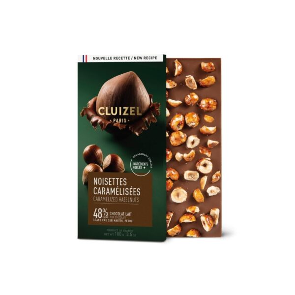 San Martin Lait 48% & Noisettes Bio – 100g