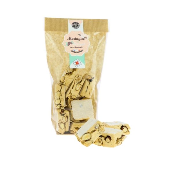 Weicher Mandel-Meringue-Nougat – Beutel 150g
