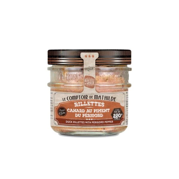 Entenrillette mit Piment aus dem Perigord – 220g