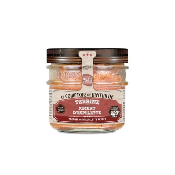 Terrine mit Espelette-Chili – 220g
