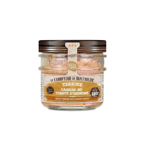Ententerrine mit eingelegten Zwiebeln – 220g