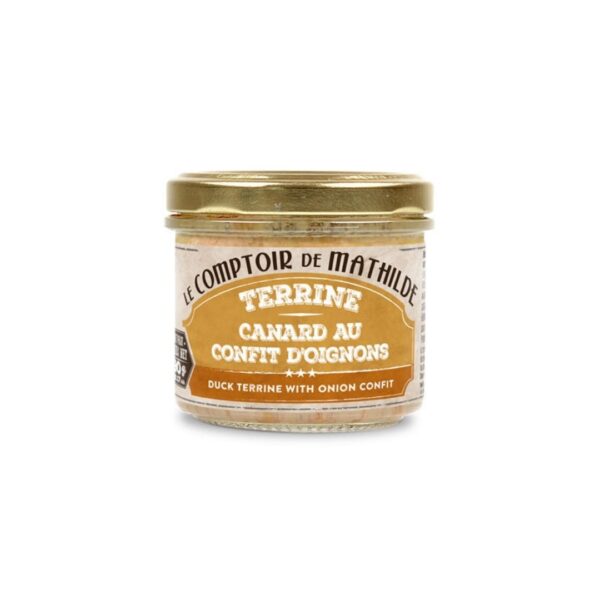 Ententerrine mit eingelegten Zwiebeln  – 90g