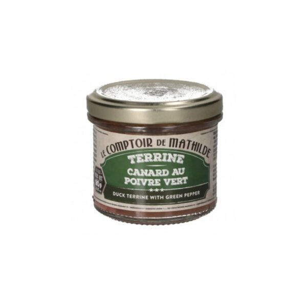 Ententerrine mit grünem Pfeffer  – 90g