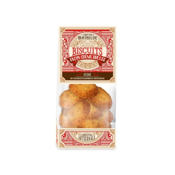 Biscuits Créme Brûlée – 150g