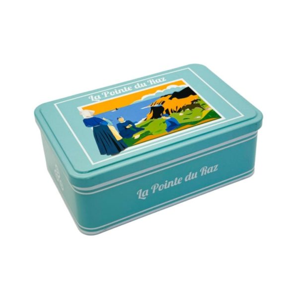 Assortiment Palets und Galettes Natur – Metalldose "Pointe du Raz" 280g